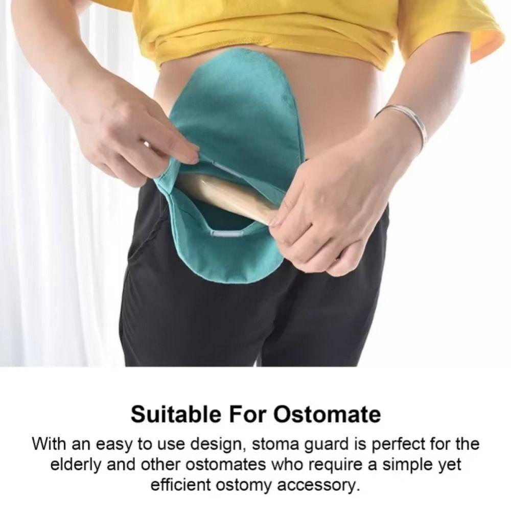 Soft Cotton Ostomy Bag Protector Washable Portable Stoma Cove Pouches  Patient