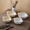 Peiersen Double-Ear Ceramic Soup Bowl Set