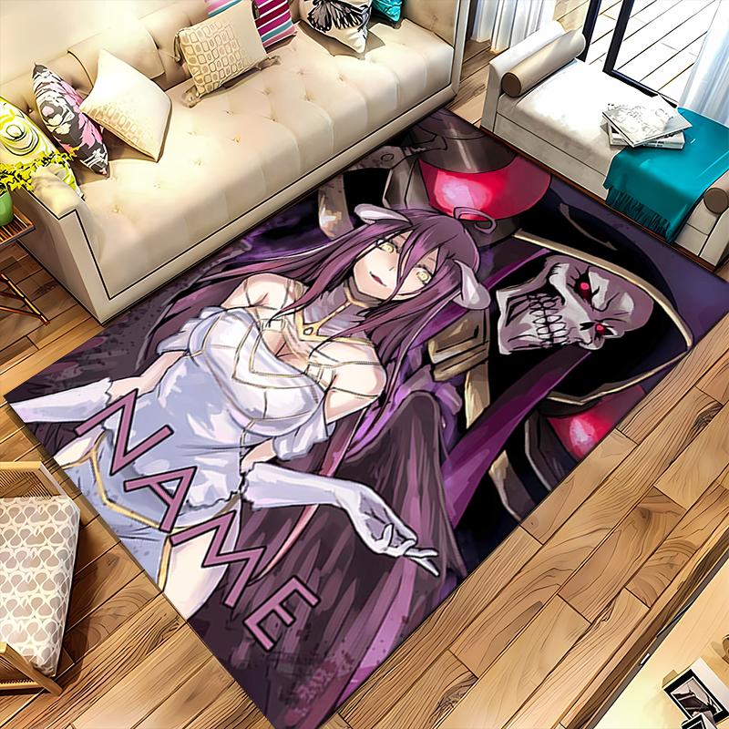 Custom personalization Overlord Area Rug - Perfect For Kitchen, Bathroom,Laundry Room Decor Large Size Available,Gift All Seasons