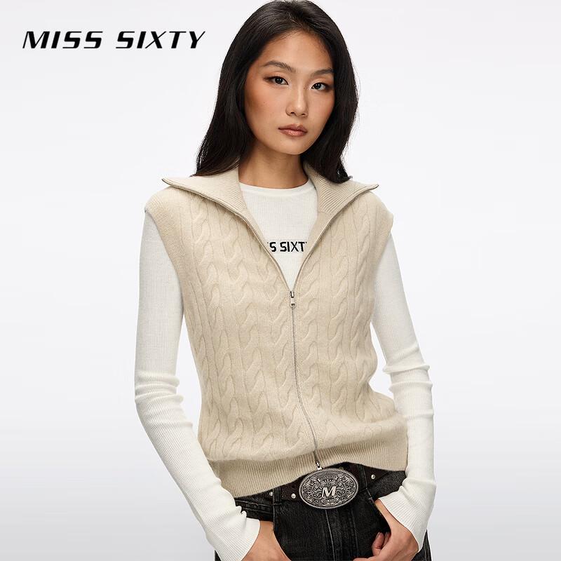 MISS SIXTY Cashmere Knit Vest