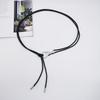 Brown Thin Leather Waist Belt Vintage Smooth Gold Buckle Adjustable for Female Cocktail Party Wear