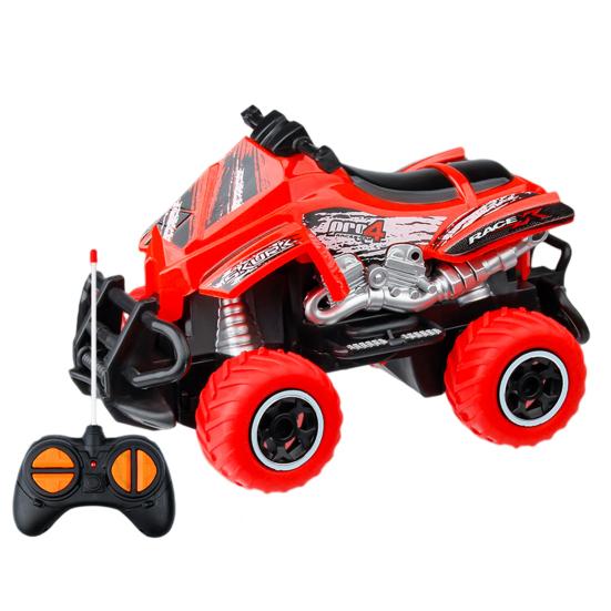 Детская игрушка с дистанционным управлением 1/43, моделирование автомобиля, пляжный мотоцикл, масштаб управления, миниатюрный внедорожник, игрушка для мальчиков и девочек, электрическая