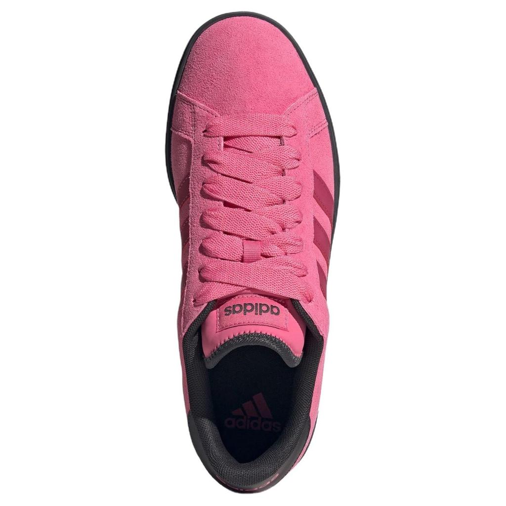 adidas Grand Court Базовые 00-х Кожа, Замша Низкие Скейтбордические Кроссовки Унисекс Розовые KK1406