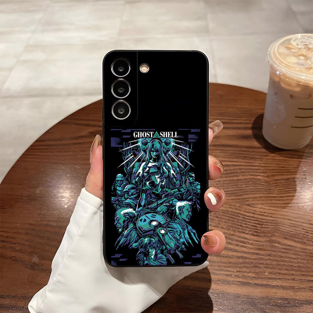 Чехол для телефона Аниме G-Ghost In The Shell для Samsung S26 S24 Ultra S25 S23 Fe S22 S20 S21 Plus A54 A34 A53 A16 Задняя крышка