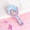 3D Dream Colorful Princess Shell Underwater World Girl Comb for Kids Gift Massage Hair Brushes for Toddler Baby Hair Care