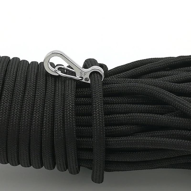 Металлический мини-карабин с пружинной защелкой: Быстросъемное кольцо для ключей для паракорда и тактического снаряжения