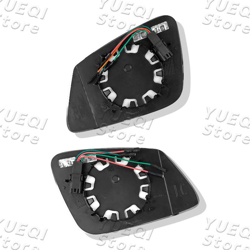 Для BMW E60 E61 E63 E64 F01 F02 F07 F10 F12 F13 F18 Широкоугольное Зеркальное Стекло Заднего Вида с Подогревом Левое / Правое 51167186587 51167186588