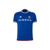 Adidas Йокогама Ф. Marinos 24 Home Letter Print Color Block Быстросохнущая спортивная футболка с коротким рукавом Fan Edition Мужская футболка Royal-Blue IP9543
