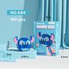 Стич ЛинаБелл Хелло Китти Sanrio Строительные Блоки Damo Яйцо Мультяшные Фигурки Кирпичики Детские Конструкторы Модель Подарок