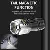 Mini 3LED Flashlight With Pen Clip,Night Walking,Portable Brightness,Rechargeable Waterproof Emergency Spotlight Outdoor Torch