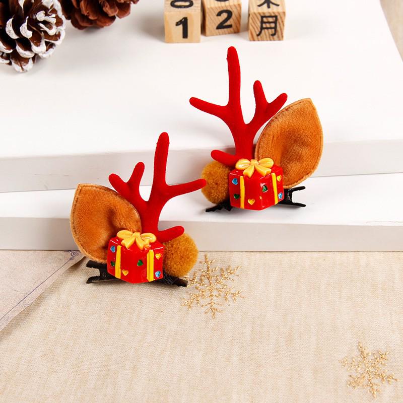 Mori Style Christmas Antler Hair Clip – Sweet and Cute for Adults and Kids