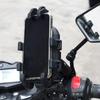 Быстросъемный держатель для телефона на мотоцикл с антивибрационными рычагами, установка без инструментов, обновления для смартфонов