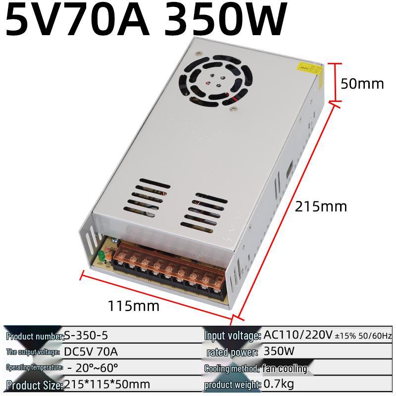 220V to 5V Power Supply Transformer for LED Display, 40A-80A (A-200W-5)