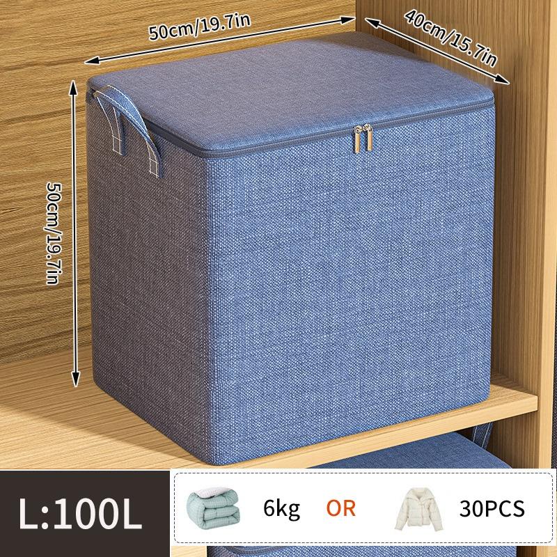 Складной органайзер для одежды, сумка для хранения одежды, вместительный органайзер для шкафа, контейнер для хранения, ящик для хранения с ручкой