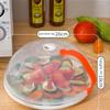 Anti-Sputtering Heat Resistant Kitchen Lid Microwave Food Cover Splatter Protector Plate Cover