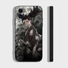 Аниме Хяккимару Чехол для телефона Для IPhone 17 Air 16 15 14 13 Pro Max 11 12 Черный Силиконовый Чехол