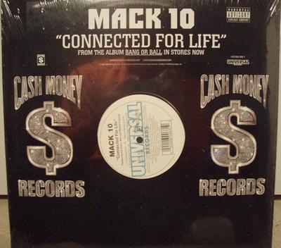 12-дюймовая пластинка MACK 10 - Connected For Life 4400600681 Cash Money Reco 2002 US Rap & Hip-Hop/R&B Б/у