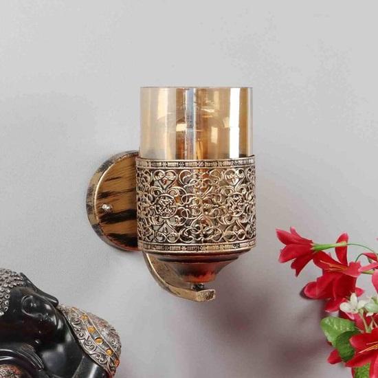 20 Вт настенный светильник с блестящим стеклом для спальни гостиной интерьер без лампочки