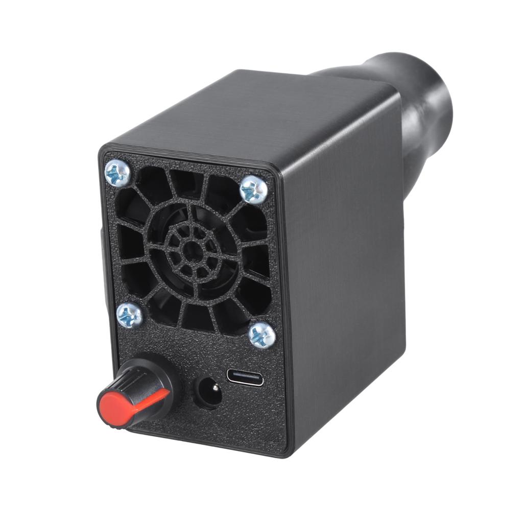 BBQ Blower Fan 12V With Variable Speed Control Suitable For Outdoor Charcoal Starter Grilling Camping Cooking Wood Stove