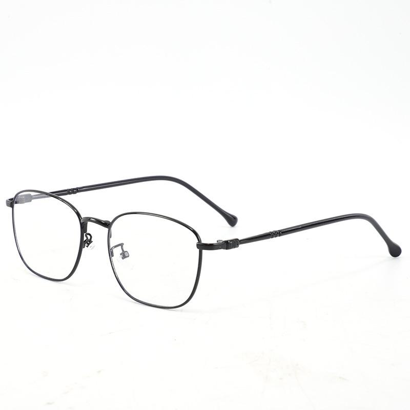 Японская тонкая оправа полностью металлическая оправа очки коробка плоская легкая Harajuku стиль Сяоцин литературный и художественный веер рамка ретро прилив