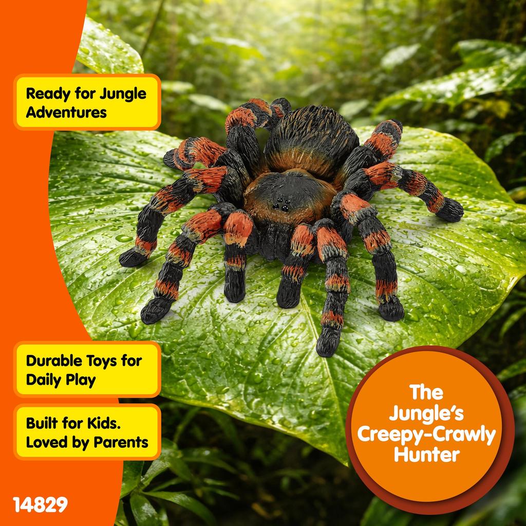 Schleich Wildlife Tarantula Ages Realistic Animal Toy 14829 Figurine, 3+,