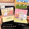 3D Creative Greeting Card: Cute Foldable for Birthdays & Teacher's Day