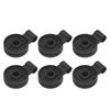 100pcs Black/White/Red Shade Cloth Clips Locking Grips Sun Shade Fasteners Plastic Clips  Shade Net