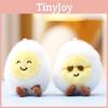 Egg Plush Boiled Doll Cartoon Keychain Bag Decoration Pendant Gift Cute Toy
