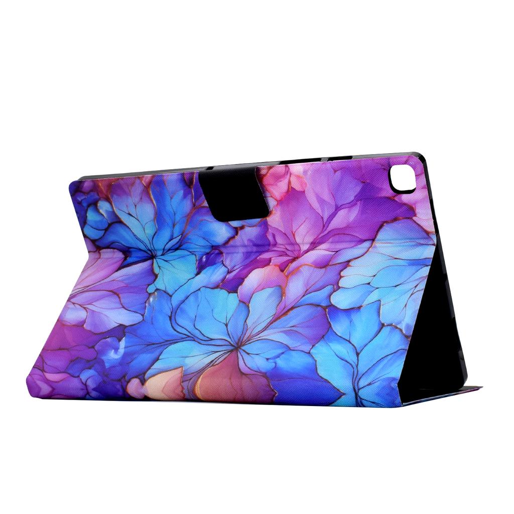 For Samsung Galaxy Tab A7 Lite 8.7-inch T220/T225 Tablet Case Pattern Printing Card Slot Leather Cover