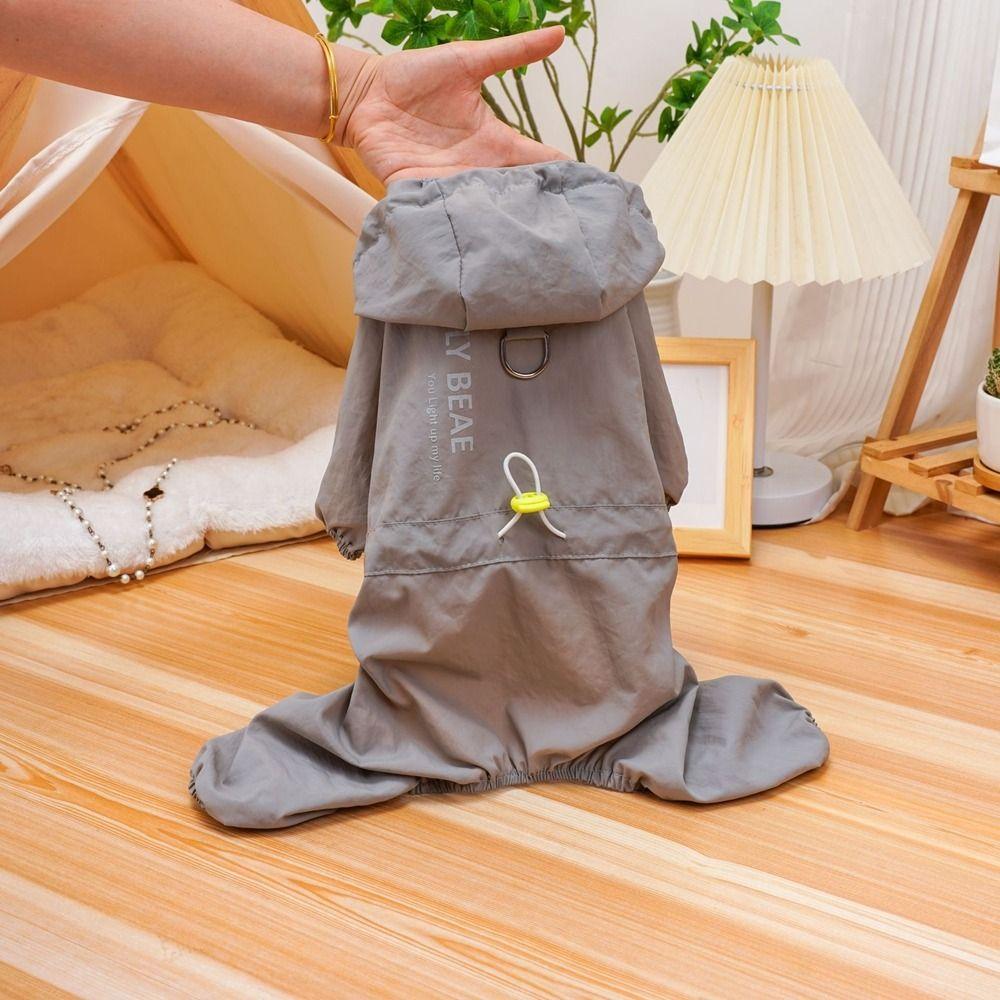 Ветрозащитный комбинезон для собак, одежда для питомцев на четырех лапах, модная одежда для собак на весну, лето, осень