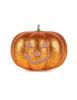Luminous Halloween Pumpkin 17 Cm - Orange