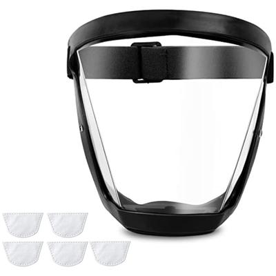 Защитный экран для шлифовки и резки, Защитный экран для лица с защитой от запотевания, высокой четкости, для работы с триммером, Защитный экран для лица для шлифовки и пылезащитная маска