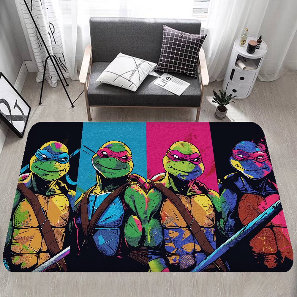 Classic N-Ninja Turtles Movie Door Mat Nordic Style Bedroom Living Room Doormat Home Balcony Anti-Slip Alfombra