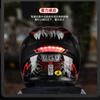 Full Face Motorcycle Helmet With Flip-Up Visor DOT Certified ABS Shell Men Women All Season Use