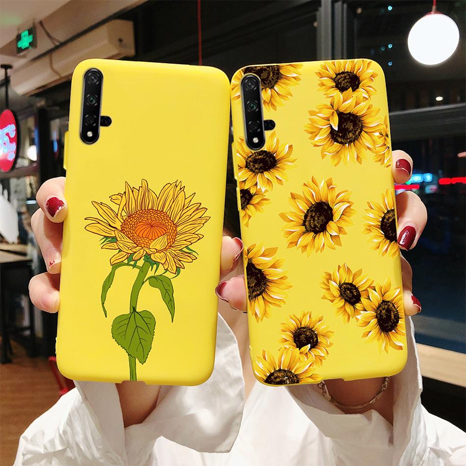 Чехол для Honor 20 Мультяшки Сердце Любви ТПУ Funda Для Huawei Honor 20 Pro Lite YAL-L21 YAL-L41 20S MAR-LX1H Задняя Крышка Чехол для Телефона