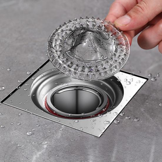 20 шт. Крышка слива для пола Дизайн Berg Легкая установка Защита от волос Ванная комната Кухонные раковины Решение для слива пола