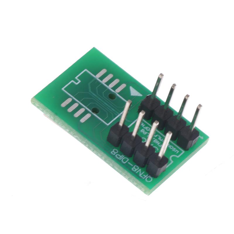 DFN8 WSON8 MLF8 MLP8 QFN8 to DIP8 Adapter 6*5mm 6*8 IC Chips Socket For CH341A TL866ii Plus RT809H/F T48 T56 EZP2025 Programmer