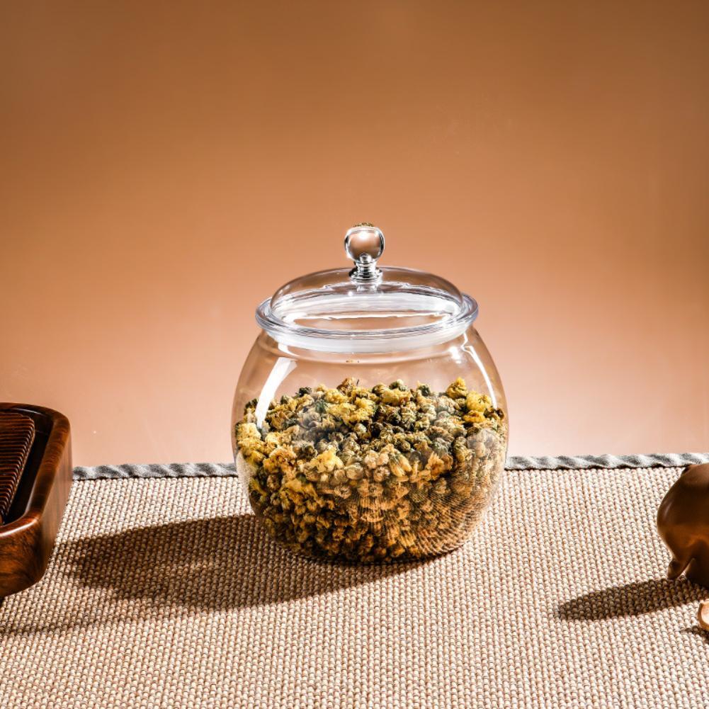 1.1/2.3/4/6 л Пластиковая банка для муки, зерна, конфет и печенья, Твердый и гладкий контейнер с крышками, Прозрачный герметичный контейнер для хранения продуктов для дома