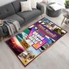 Grand Theft Auto Customizable Name Area Rug Suitable for Kitchen Game Room Entryway Playrooms Antislip Carpet Office home decor Wedding Party Gift