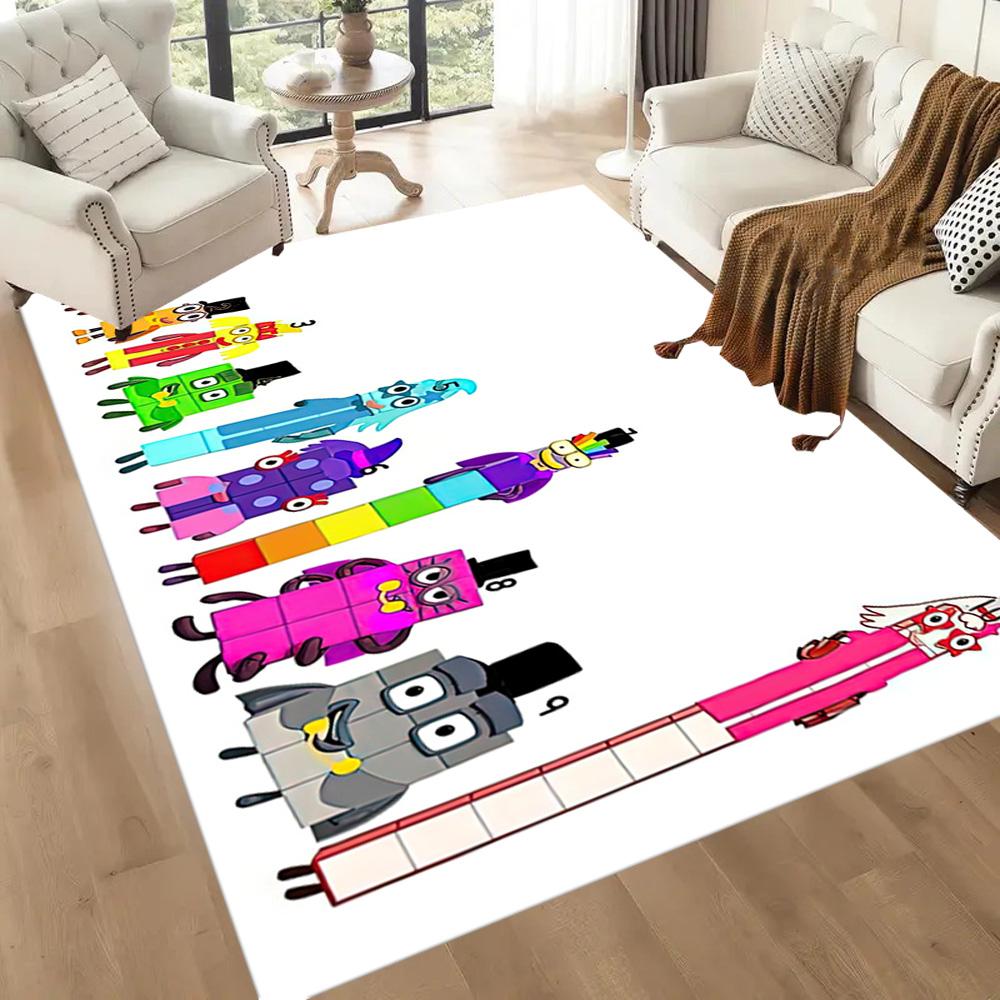 Numberblocks Floor Rug Office Rug Perfect For Decorate Room Balcony Foyer Bedrooms Antislip Rug Office Home Decor Perfect Birthdaychristmas Gift Idea