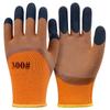 Winter Thickened And Velveted Tire Rubber Wear-Resistant Anti-Slip Construction Site Labor Protection Gloves Construction Gloves