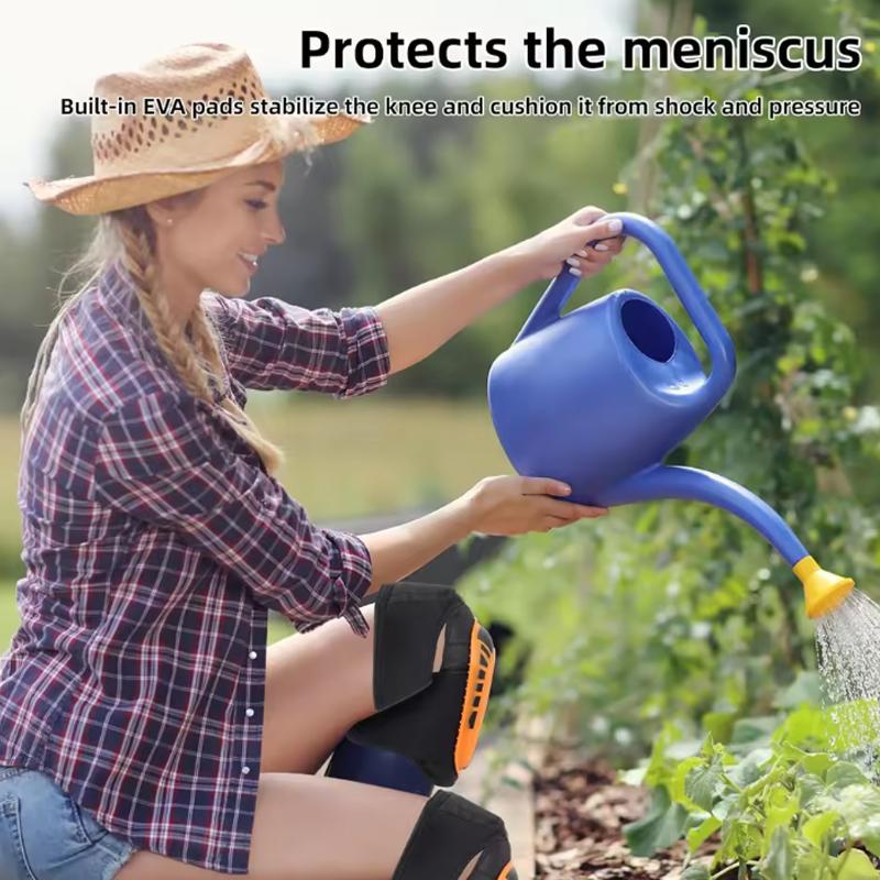 Регулируемые наколенники. Профессиональные коленные суставы оснащены наполнителем из высокопрочной пены EVA с удобной гелевой подушечкой.