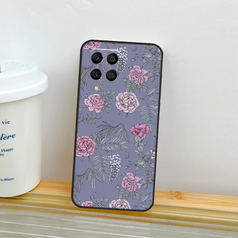 Чехол с рисунком Цветы Природа Листья Для Samsung Galaxy M21 M31 M11 M13 M54 M34 M14 M56 M36 M16 M53 M32 M52 M35 M55 M15 M06