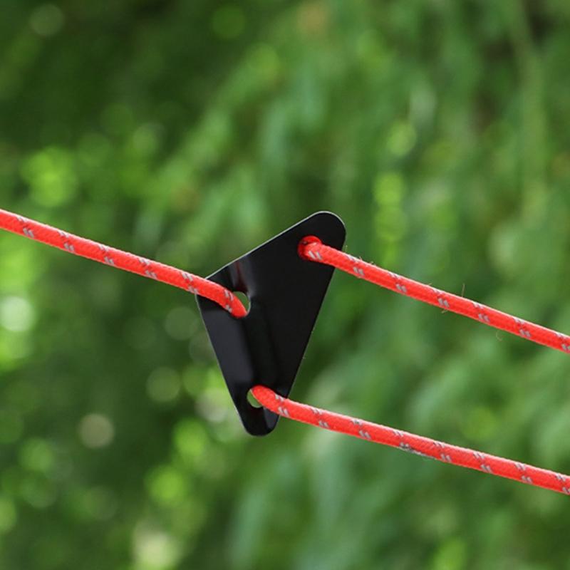 10Pcs Tent Rope Tensioner Guy Rope Tensioners Tent Guy Line Tent Tightening Hook Guy Rope Tent Fixed Tent Rope Buckle