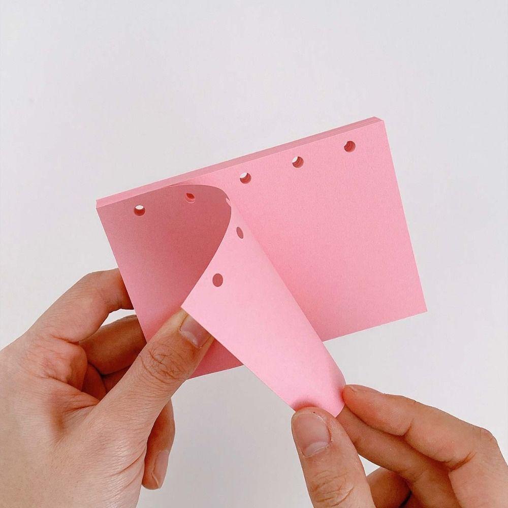 Candy Color Refill Spiral Binder Inner Pages 5-Ring Notebook Index Divider Page  Stationery