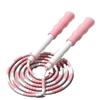 2.8M Skill Jumping Bamboo Jump Rope PVC Beginners Adult Children Soft Beaded No Tangle Segmented Fitness Jump Rope