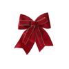 Cloth Christmas Bow Tie Red Tree Decorations New Christmas Bowknot Door Decor