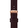 Tissot Мужские модные часы T117.509.36.032.00 с кожаным ремешком и серебристым циферблатом