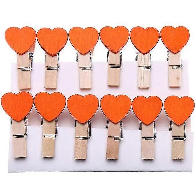 Mini Wooden Photo Pegs - Colorful Clips for DIY Crafts & Decorative Wall Displays
