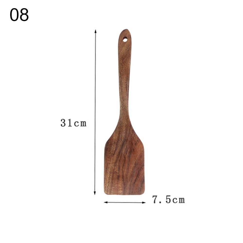 Tool Teak Dinnerware Skimmer Nano Soup Bamboo Utensils Soup Spoon Wood Tableware Cooking Spoon